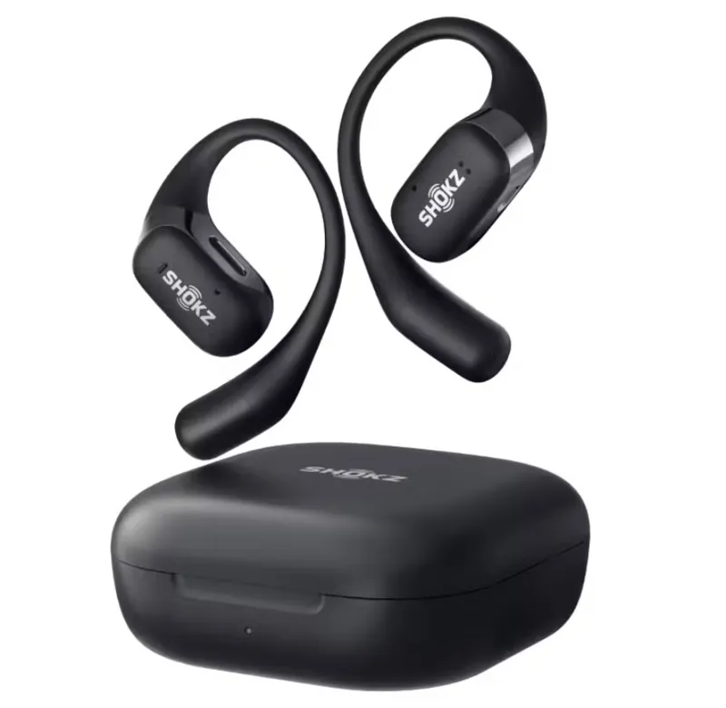 Shokz OpenFit True Wireless Earbuds Black-3